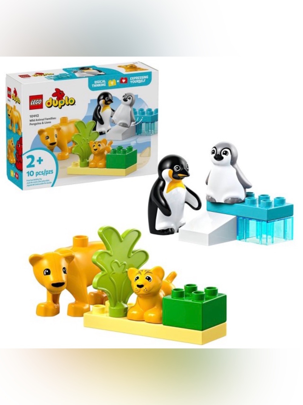 Lego DUPLO Penguins & Lions Playset- 10pcs